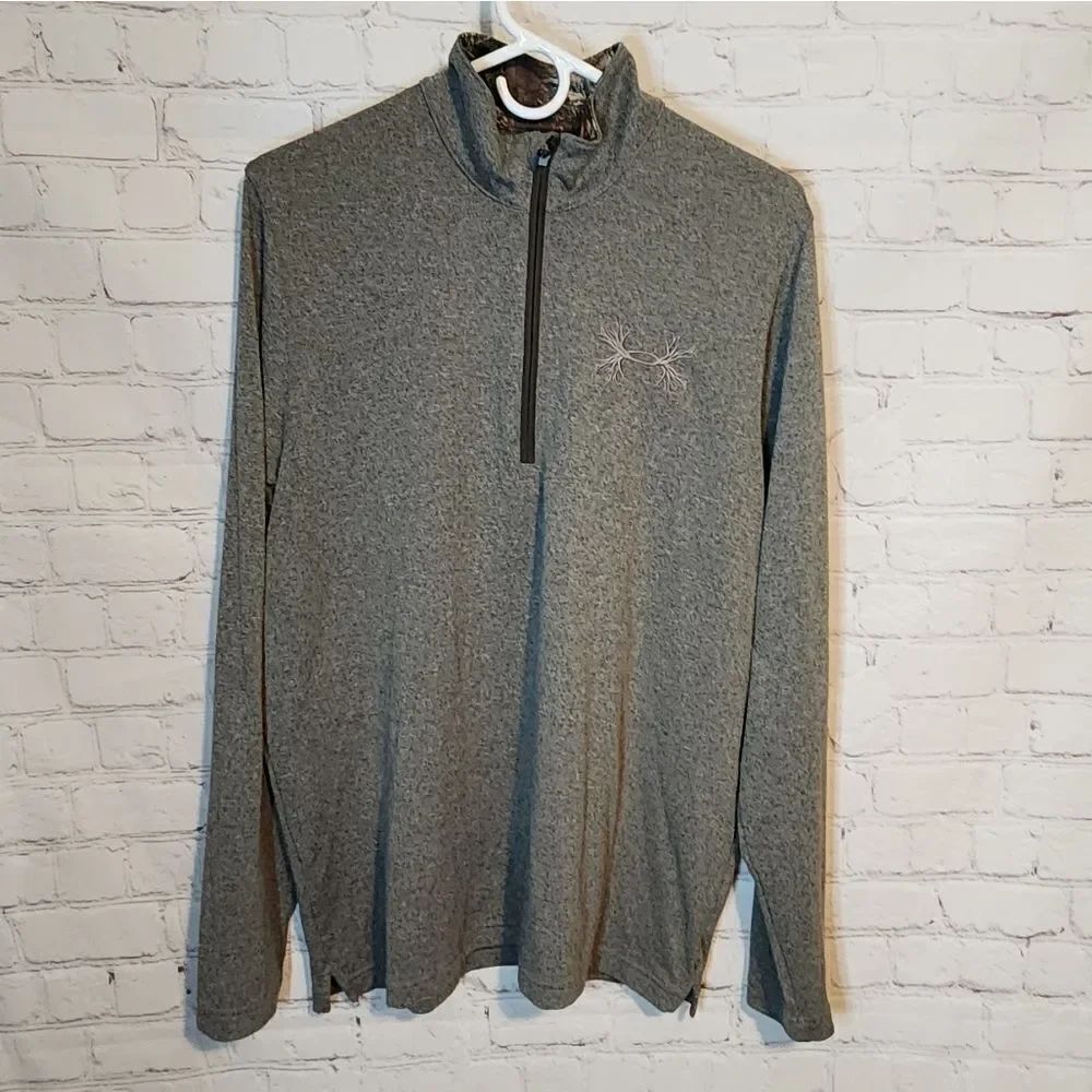 Men's Under Armour "loose" heatgear fleece sweater, size Large